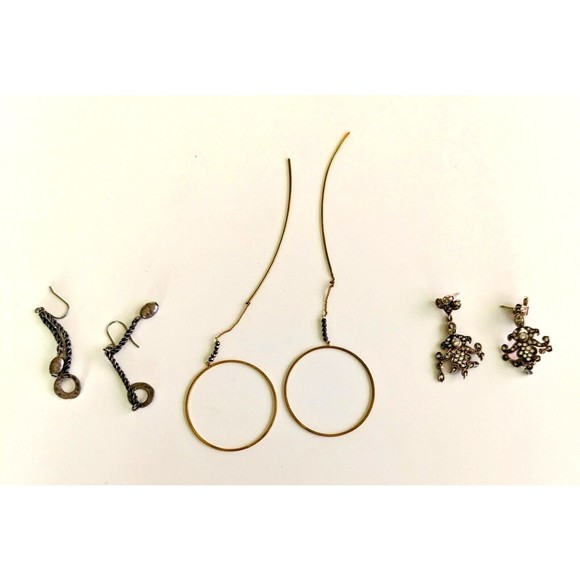 costume jewelry earrings lot - Picture 1 of 4